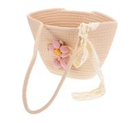 PRETYZOOM Paquet Bandoulière Paquet Fourre-tout Seau Chic en Coton et Polyester, Grosse Capacité, Bandoulière Ergonomique, pour Femmes et Filles, Shopping et Courts Voyages