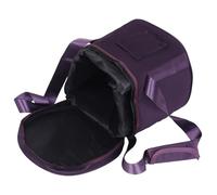 PRETYZOOM Paquet Bol Chantant Cristal Doublure Renforcée Couleur Violette, Étui Portable pour Transport et Protection Lors de Contemplation et Cérémonies