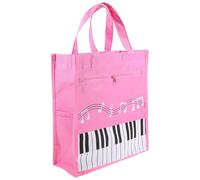 PRETYZOOM Paquet Porte-Partitions Musique Léger 12 Pouces Compartiment Accessoires Étanche pour Musiciens Voyageurs