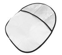 PRETYZOOM Pare-Soleil Volant Protecteur Refroidissement du Couvre-Volant Ombre Écran Solaire pour La Voiture Devant Couverture Intérieur Film D'aluminium D'isolation Thermique Argenté