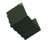 PRETYZOOM Pare-vent pour Poêle, Pare-brise de Cuisson Pliable en Fer Vert, Coupe-vent pour Réchaud à Gaz de Camping, Protège les Mains, Contrôle Amélioré par Mauvais