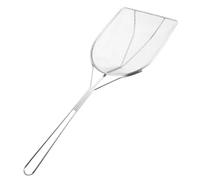 PRETYZOOM Passoire à Friture Carrée Inox Petite Taille, Cuillère à Écumoire En Acier Inoxydable, Filtration Fine Huile De Cuisson, Ustensile Cuisine Polyvalent Pour Friture Maison