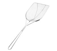 PRETYZOOM Pelle à résidus d'huile en acier inoxydable bien filtre écumoire à frites friture friteuse huile égouttoir à huile pour barbecue passoire cuillère à frire Silver