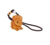 PRETYZOOM Pendentif Cheval Bois Miniature Statue Décorative de Cheval Figurine Artisanale Sculptée pour Maison et Clés