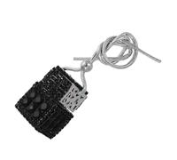 PRETYZOOM Pendentif Parfum Cristal Bling Flacon Rechargeable Rétroviseur Diffuseur Désodorisant Intérieur Élégant Accessoire Auto Décoratif