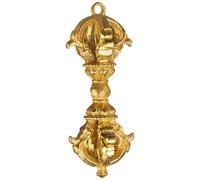 PRETYZOOM Pendentif Vajra Bouddhisme Dorje Vajra Phurba Bouddhisme Religieux Vajra Pilon Porte-clés Pilon Vajra Pendentif Vajra Pilon Vajra en Laiton Pendentif pour Mini Cuivre Népal