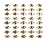 PRETYZOOM Pendentifs Œil Pour Bracelet Diy 40 Pièces Pendentifs De Bijoux Pour Création De Colliers Et Bracelets