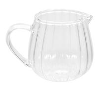 PRETYZOOM Pichet À Lait En Verre 155 Ml Pot À Crème Transparent Avec Bec Verseur Pour Cuisine Bar Restaurant Usage Polyvalent Facile À Nettoyer