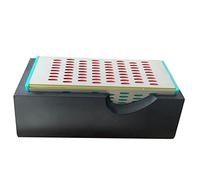 PRETYZOOM Pierre Diamant Affutage Extra-dur Bloc Affûtage Pour Couverts Faces Utilisables