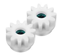 PRETYZOOM Pignons de Rechange en Plastique et Acier, Installation Facile Lot de 2 Compatible Balai Essoreur pour Seau à Serpillière Rotatif pour Nettoyage