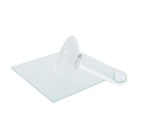 PRETYZOOM Pilon en Verre et Plaque de Broyage pour Peinture à L'Huile et Tempera, Outil de Meulage pour Artistes, pour Aquarelle et Loisirs Créatifs