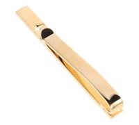 PRETYZOOM Pince à Cravate Finition Éclatante Raffinée Croix Ajourée Minimaliste Homme en Cuivre Clip Antidérapant Sécurisé, Adaptée pour Mariage et Église