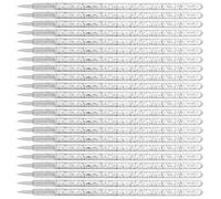 PRETYZOOM Pinceaux Eye-liner Jetables Multi-usages 1 Petit Baguette Magique Fibre Noire Pour Maquillage Yeux Lèvres Sourcils Usage Voyage