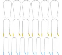 PRETYZOOM Pinces pour Bigoudis Chauffants Lot de 24 Clips de Fixation pour Rouleaux Électriques 1,9 CM à 3,81 CM, Usage Personnel et Partage Familial