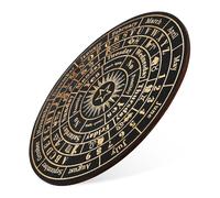 PRETYZOOM Planche De Radiesthésie Pour Divination Accessoire Décoratif Avec Sculptés Outil Spirituel Élégant Pour Prédictions Et