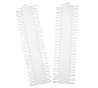 PRETYZOOM Planche D'entraînement Nail Art 60 Couleurs Transparent 2 Pièces pour Conseils D'ongles Usage Professionnel et Personnel