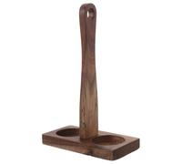 PRETYZOOM Plateau Moulin à Poivre en Bois 56 CM avec 2 Fentes Support de Meuleuse de Table et Base de Moulin à Sel Rechargeable Ustensile Cuisine Décoratif pour Plan de Travail
