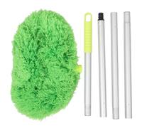 PRETYZOOM Plumeau Télescopique Vert Nettoyeur de Poussière Léger pour Plafonds Hauts et Coins Difficiles Balai Dépoussiérant Multi-usage pour Maison Bureau et Voiture
