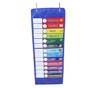 PRETYZOOM Pochette À Suspendre pour Calendrier Mural Créatif pour Calendrier Quotidien Tableau De Poche Utilisation Au Bureau