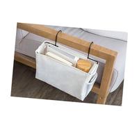 PRETYZOOM Pochette De Rangement En Feutre Blanc Pour Chevet Voiture Ou Barres De Lit Organisateur Suspendu Pratique
