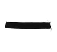 PRETYZOOM Pochette Longue en Tissu Velours Épais Noir 14X75 CM pour Instruments à Vent Électroniques Fermeture à Cordon Résistante la Poussière pour Transport et Stockage