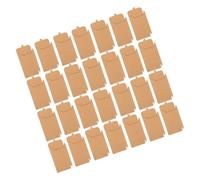 PRETYZOOM Pochettes De Rangement pour CD pour 100 CD DVD Enveloppes en Papier pour CD Boîtiers pour CD Pochettes pour DVD