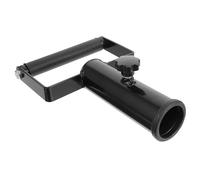 PRETYZOOM Poignée Articulée en Acier Noir pour Barre de Musculation, Prise Confortable et Robuste, Accessoire pour Entraînement à Domicile ou Salle de Sport