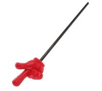 PRETYZOOM Pointeur Main Plastique Manuel et en Léger Portable Rouge de pour Enseignement en t Activités Éducatives