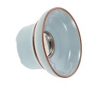 PRETYZOOM Porcelain Tea Strainer Fine Mesh Ceramic Loose Leaf Infuser Filter For Home Office Teahouse Elegant Ceramic Tea Infuser Set