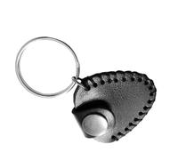 PRETYZOOM Porte-clés Portefeuille de Rangement pour Médiators de Guitare, Léger et Étanche, Paquet Noir Pratique pour Accessoires Guitare en Déplacement