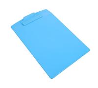 PRETYZOOM Porte-documents Infirmier A4 33,6x22,1 Cm Bleu, Presse-papiers en Plastique Antidérapant avec Compartiments Multiples pour Organisation Bureau et Notes Médicales, Support Portable