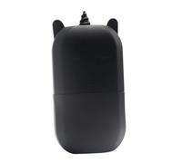 PRETYZOOM Porte-glaçons en Silicone Noir Léger et Facile à Transporter pour Massage Facial et Compresse de Glace, pour Soin du Visage à Domicile Voyage