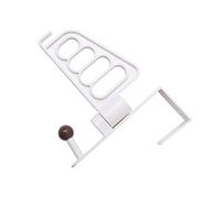 PRETYZOOM Porte Manteau à Suspendre Blanc Multi Fonctionnel sans Perçage Crochet de Porte pour Vêtements Serviettes et Chapeaux Support de Rangement Pratique et pour Salle de Bain et Placard