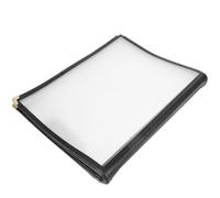 PRETYZOOM Porte-menu Transparent en Pvc Étanche pour Restaurant, Couverture Menu A4 Moderne et Élégante Création Diy, Protège Vos Menus Style et Simplicité