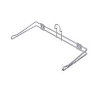 PRETYZOOM Porte-paquet de Supermarché en Fer Argenté de 30 Cm, Structure Verticale Robuste pour Récupération Pratique, pour Magasins D'épicerie et Caisses