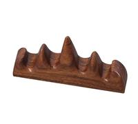 PRETYZOOM Porte-Pinceaux Bois pour Calligraphie Chinoise, Support Multifonction pour Pinceaux, Stylos et Feutres, Finition Résistante pour Atelier et Bureau