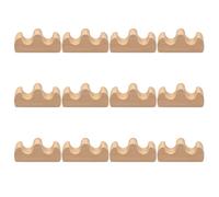 PRETYZOOM Porte-pinceaux pour Bureau ou Salle D'étude Base Stable 10 Pièces en Bois Support Traditionnel pour Calligraphie pour Pinceaux D'écriture