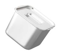 PRETYZOOM Pot à Condiments Pot à Épices Avec Couvercle Contenant De Rangement Pour Assaisonnements Acier