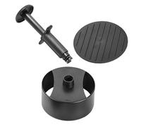 PRETYZOOM Presse à Hamburgers Ronde Manuelle Moule Antiadhésif pour Viande Hachée Légumes Steak Barbecue Grillades