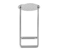 PRETYZOOM Presse-purée Manuel en Acier Inoxydable Multifonction, Outil de Pression Alimentaire Cuisine Familiale, Écrase-pommes de Terre et Légumes, Argenté, Ustensile Cuisine Polyvalent