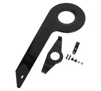 PRETYZOOM Protège-Chaîne de Vélo 32-36 Dents en Plastique Noir Protection Robuste pour Plateau et Pignon Compatible VTT et Vélo Garçon et Filles Protège-Vêtements pour Balades Sécurisées