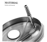 PRETYZOOM Pulvérisateur de Glaçure Acier Inoxydable Atomiseur pour Poterie Outil de Peinture et Glaçage Céramique Spray Ergonomique pour Engobe et Effets de Glaçage