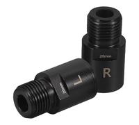PRETYZOOM Rallonge de Pédales pour Vélo Route et VTT en Acier Chrome-molybdène Noir Design Élégant pour Confort Amélioré et Performance Optimale