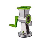 PRETYZOOM Râpe à Fromage Rotative Acier Inoxydable Râpe Manuelle Pour Légumes Et Fromage Tambours Interchangeables