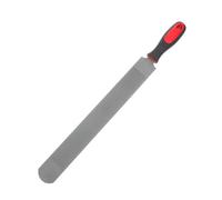 PRETYZOOM Râpe à Sabot Double Face en Acier au Carbone avec Poignée Ergonomique, Outil de Parage pour Ânes et Vaches, Conception Grossière et Fine pour Soins des Sabots en Écurie