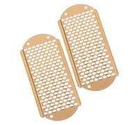 PRETYZOOM Râpes à Pied Enlève la Peau Morte pour Pédicure Lot de 2 en Acier Inoxydable Usage Longue Durée, pour Voyage et Usage à Domicile