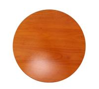 PRETYZOOM Remplacement Siège Tabouret Rond Massif avec Surface Lisse Panneau Siège pour Chaise Bureau Salle à Manger Tabouret Bar Coussin Meuble DIY Élégant et Compact