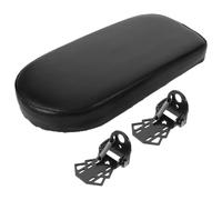 PRETYZOOM Repose-Pieds pour Passagers de Vélo Arrière en Cuir PU et Éponge, Pédale Arrière Facile à Installer, Solide Toutes Saisons, pour Sorties en Famille