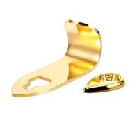 PRETYZOOM Repose-pouce pour Saxophone Alto en Métal Doré, Confortable Doigts et Facile à Installer, Accessoire pour Musicien Saxophoniste