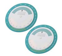 PRETYZOOM Roue de Suivi de L'imc en Plastique 2pcs Capteurs Haute Précision pour Mesurer la Taille Poids, Outil Pratique Maison Établissements Médicaux